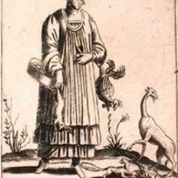 Click para ampliar. Pulsa en el nombre para ver la ficha. Campesina pamplonica hacia 1596